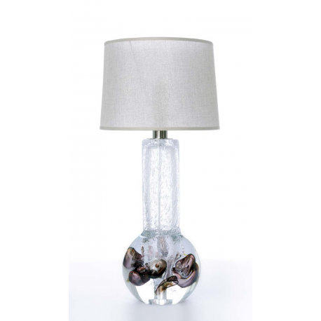 Gita brown crystal lamp