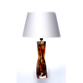 Topaz Spiral Crystal lamp